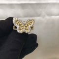 Gold Butterfly Ring
