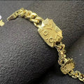 Gold Cartoon Bracelet